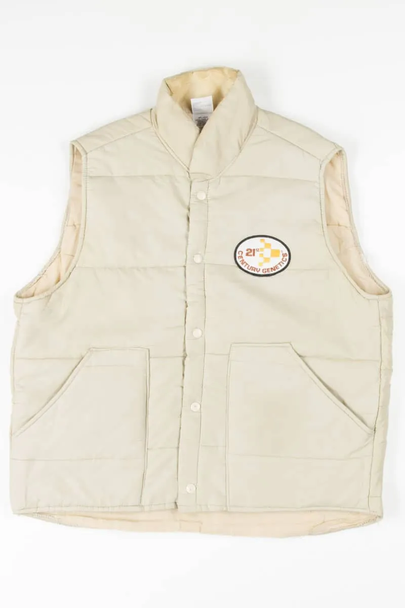 21st Century Genetics Tan Padded Vest