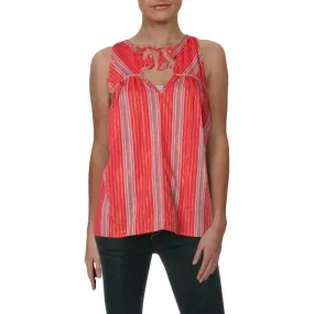 4Our Dreamers - Striped Boho Peasant Top