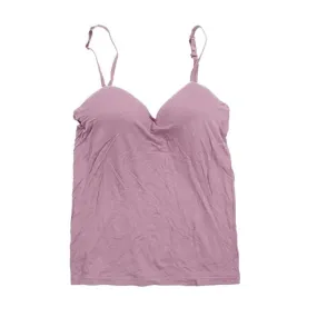 Adjustable Strap Vest Top Padded Bra