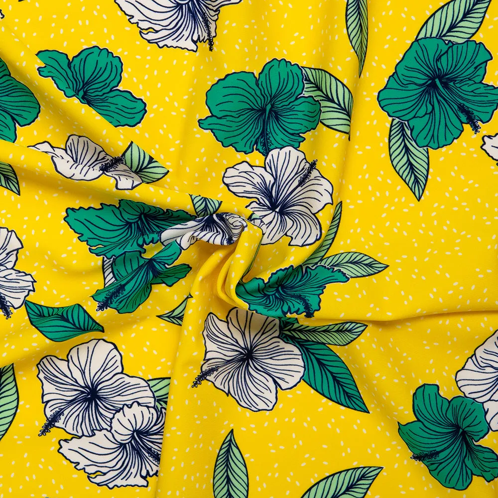 Bathing Suit Print - Lily - Yellow