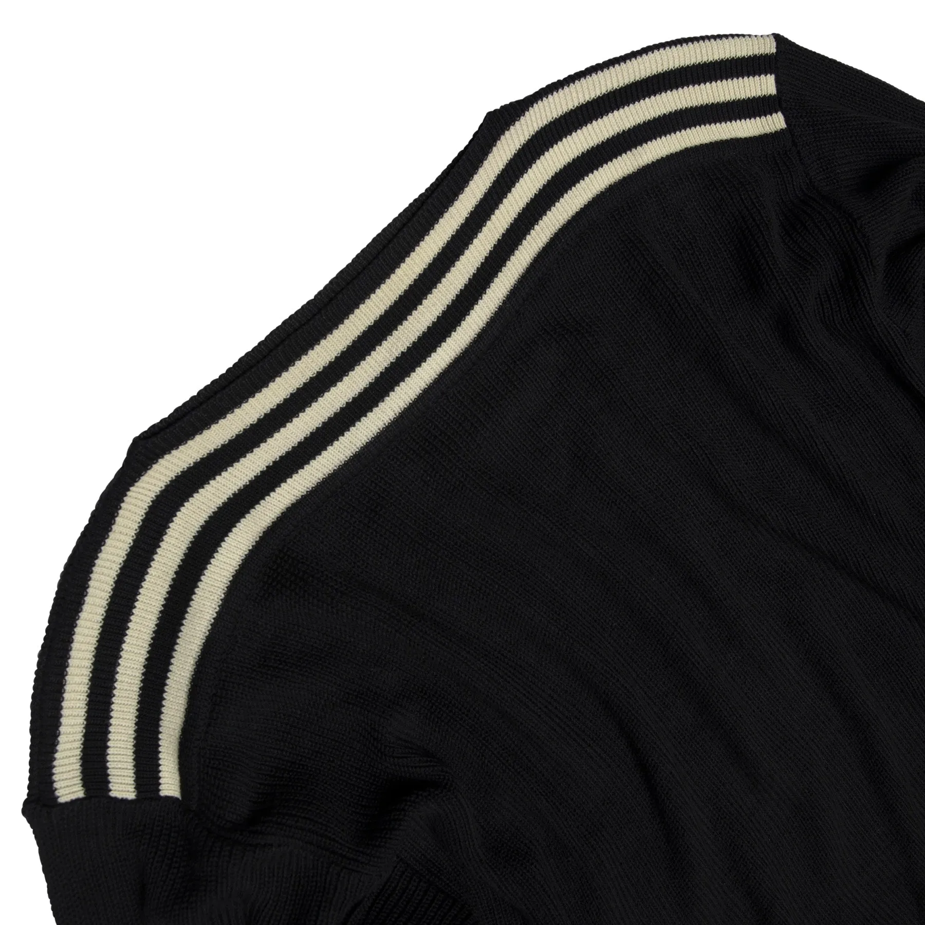 Bauhaus Rib Stitch Saddle Yoke Jumper