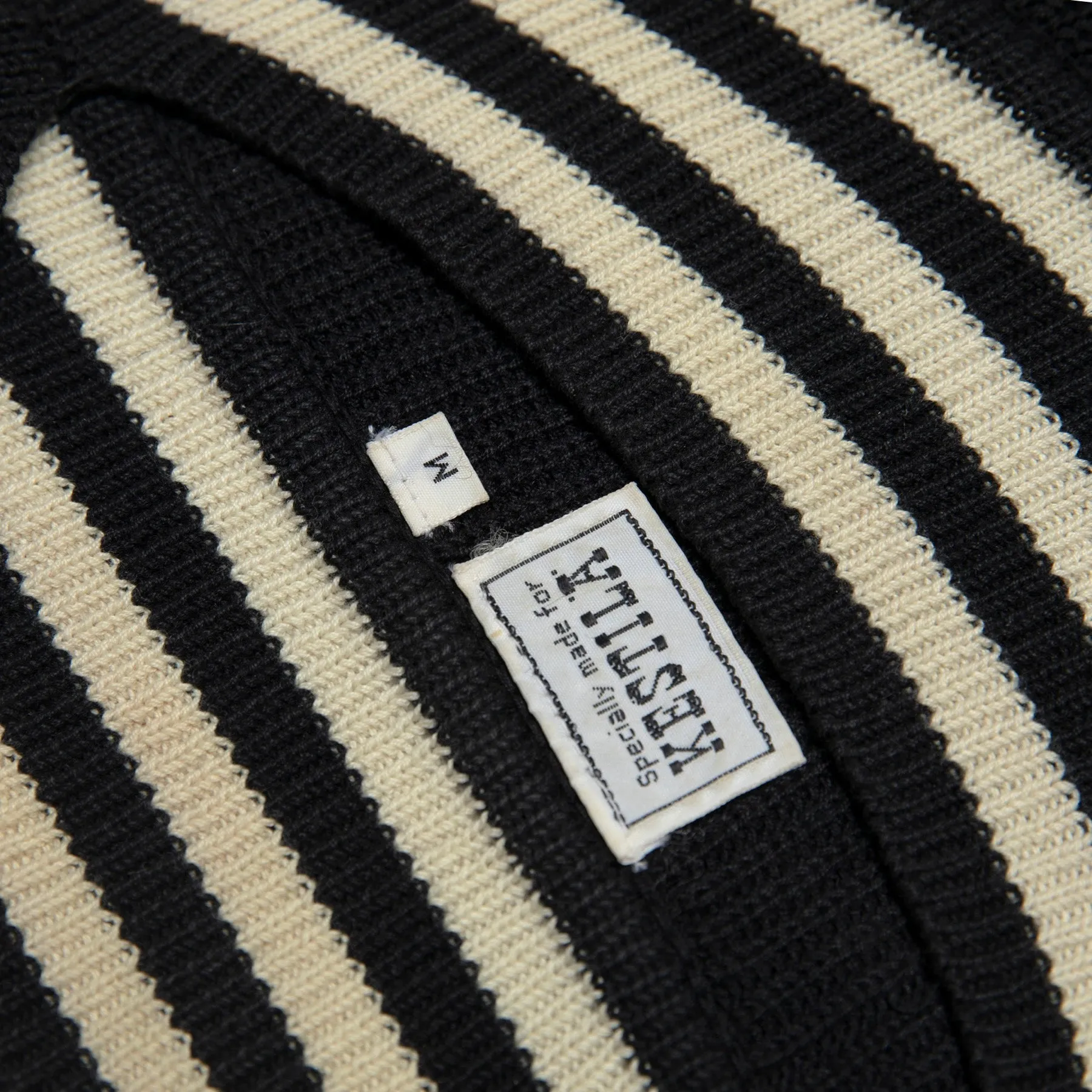 Bauhaus Rib Stitch Saddle Yoke Jumper