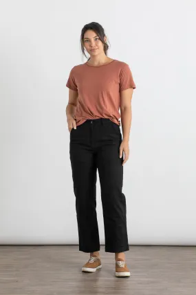 Bowden Utility Pant / Black Canvas
