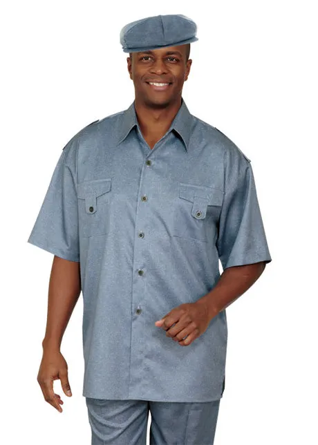 Fortino Landi 9445-BL Mens Walking Suit