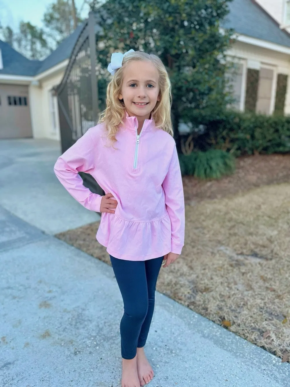 James & Lottie Be Elizabeth Girls Athleisure Leggings - Navy Blue