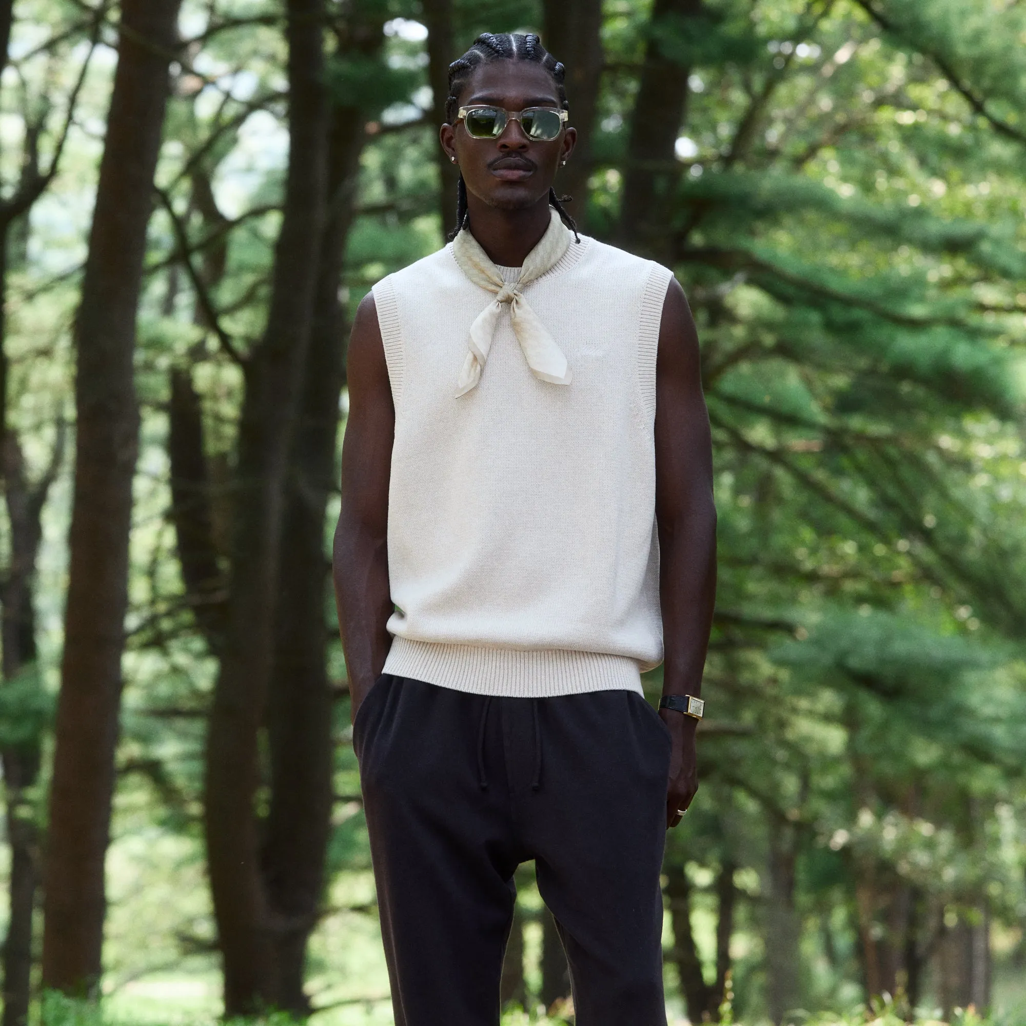 Kith Asa Pullover Sweater Vest - Sandy Heather