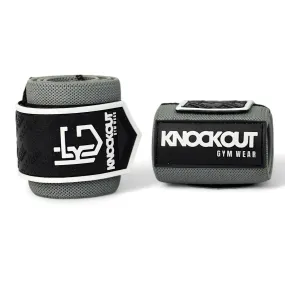 Knockout 20-In Wrist Wrap- Gray