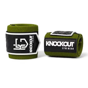 Knockout 20-In Wrist Wrap- Green