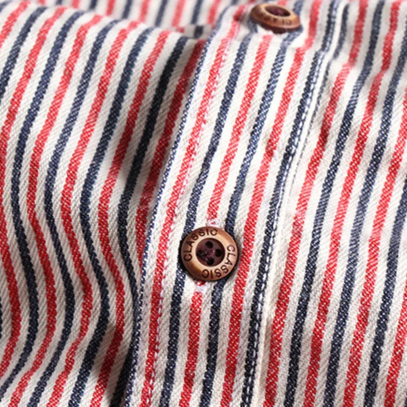 LMS Casual Striped Shirts