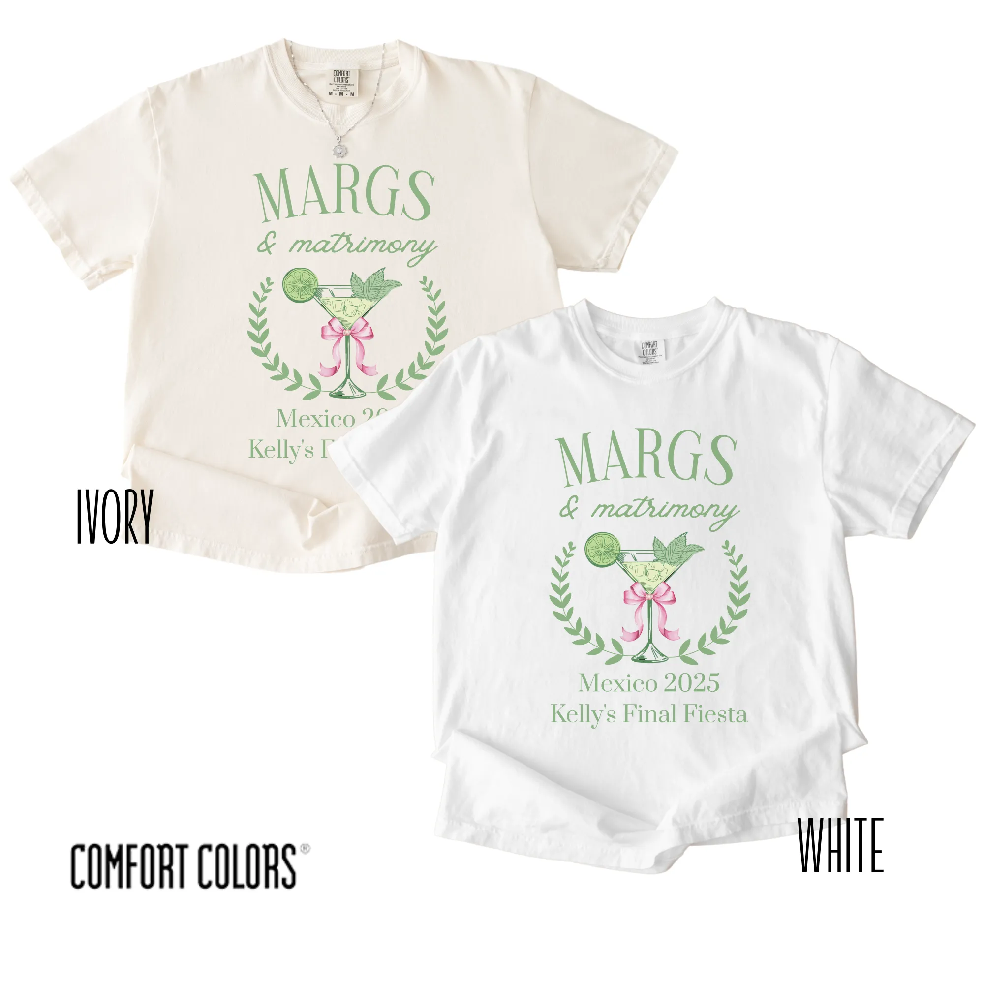 Margs and Matrimony Bachelorette Shirt