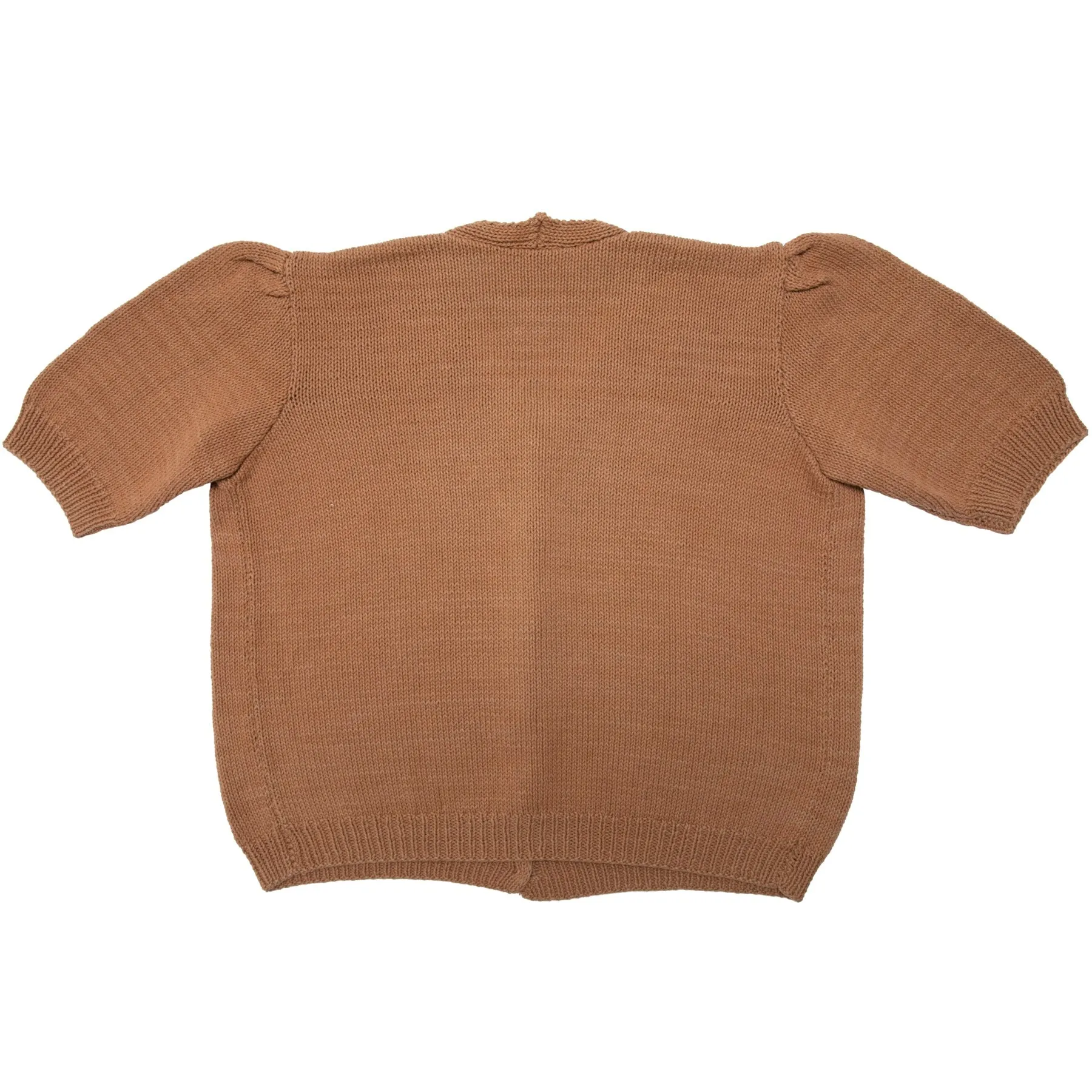 Mid-Century, Hand-Knit, Tailored, Structured Drape