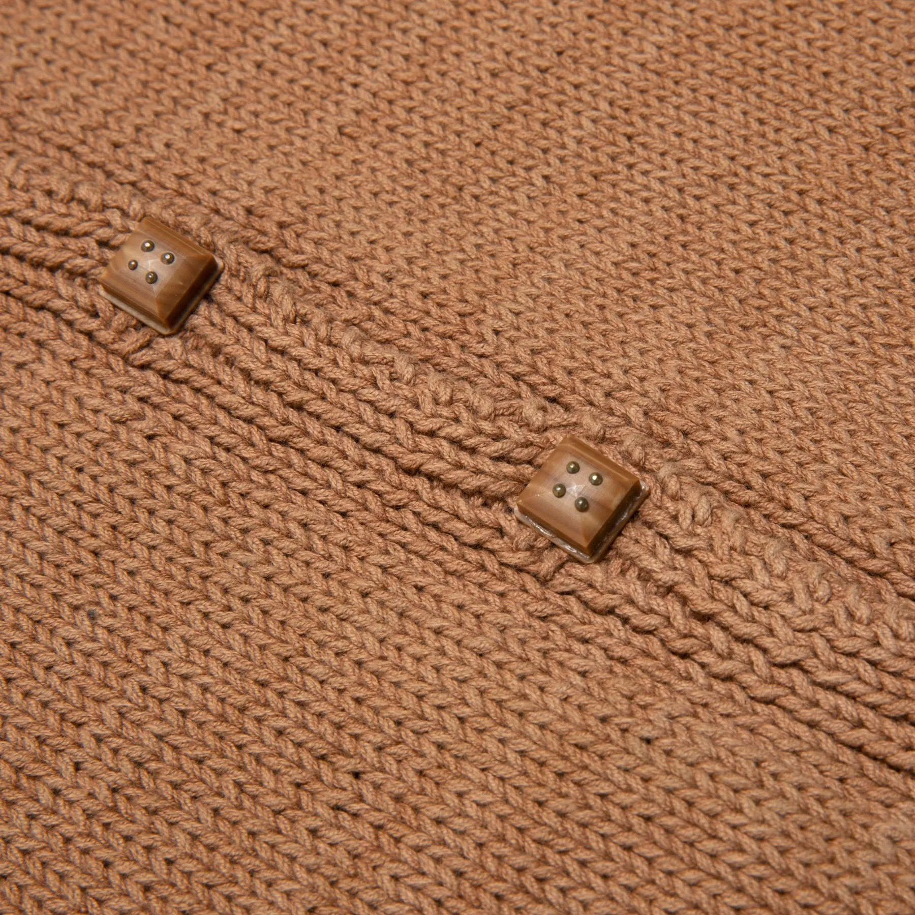 Mid-Century, Hand-Knit, Tailored, Structured Drape
