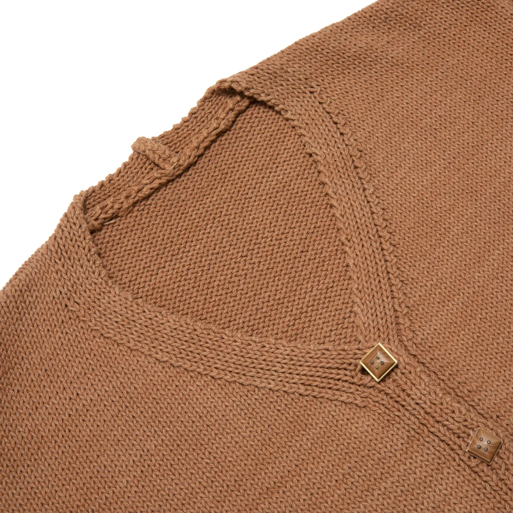 Mid-Century, Hand-Knit, Tailored, Structured Drape