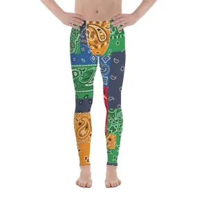 Paisley Bandana Men's Leggings