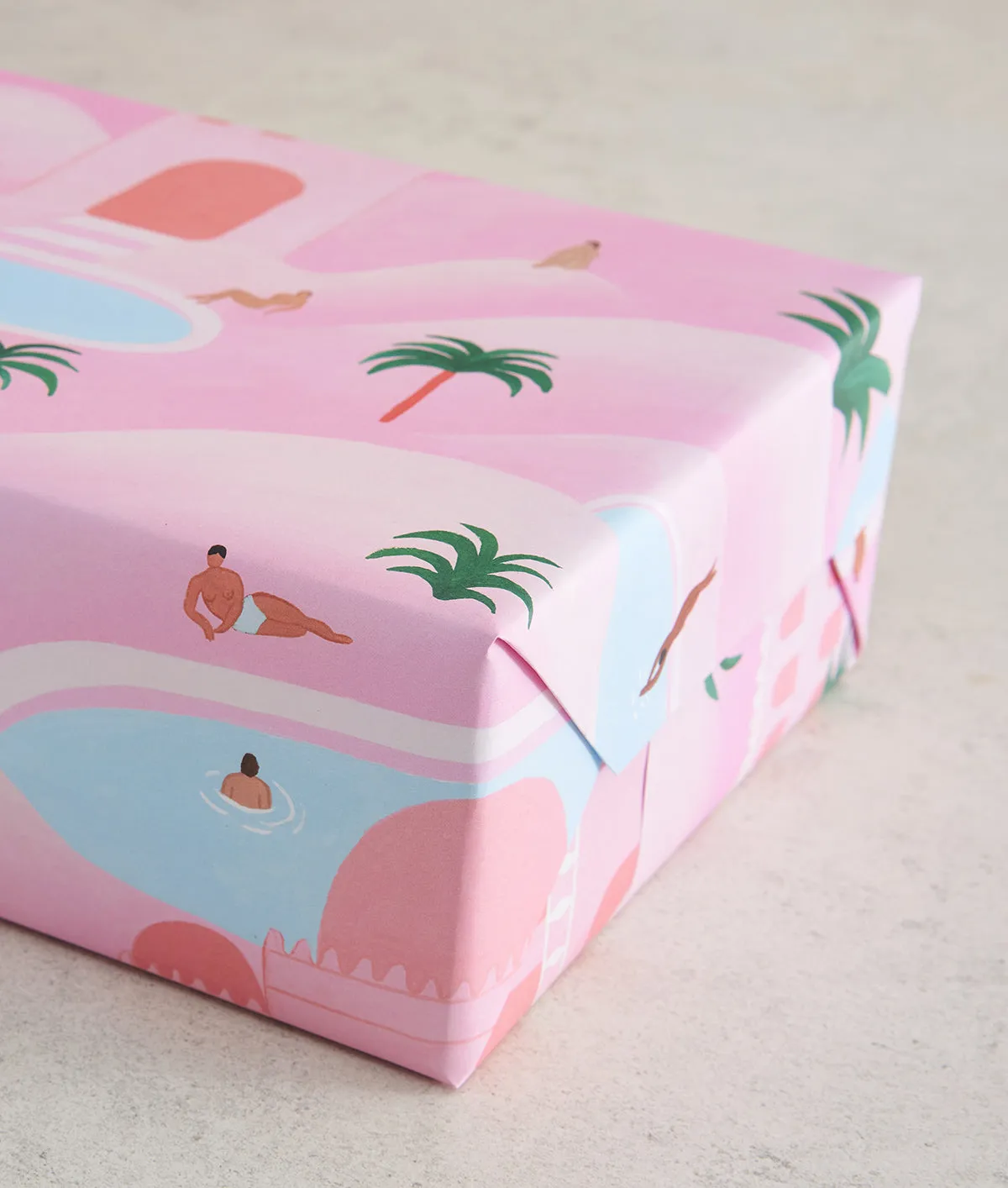 " Desert Oasis " Gift Wrap