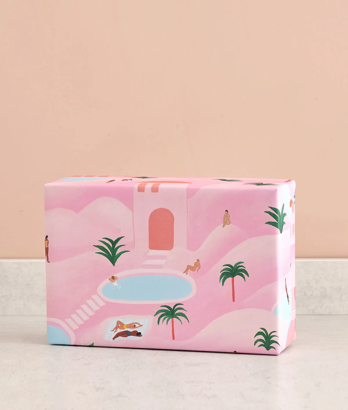 " Desert Oasis " Gift Wrap