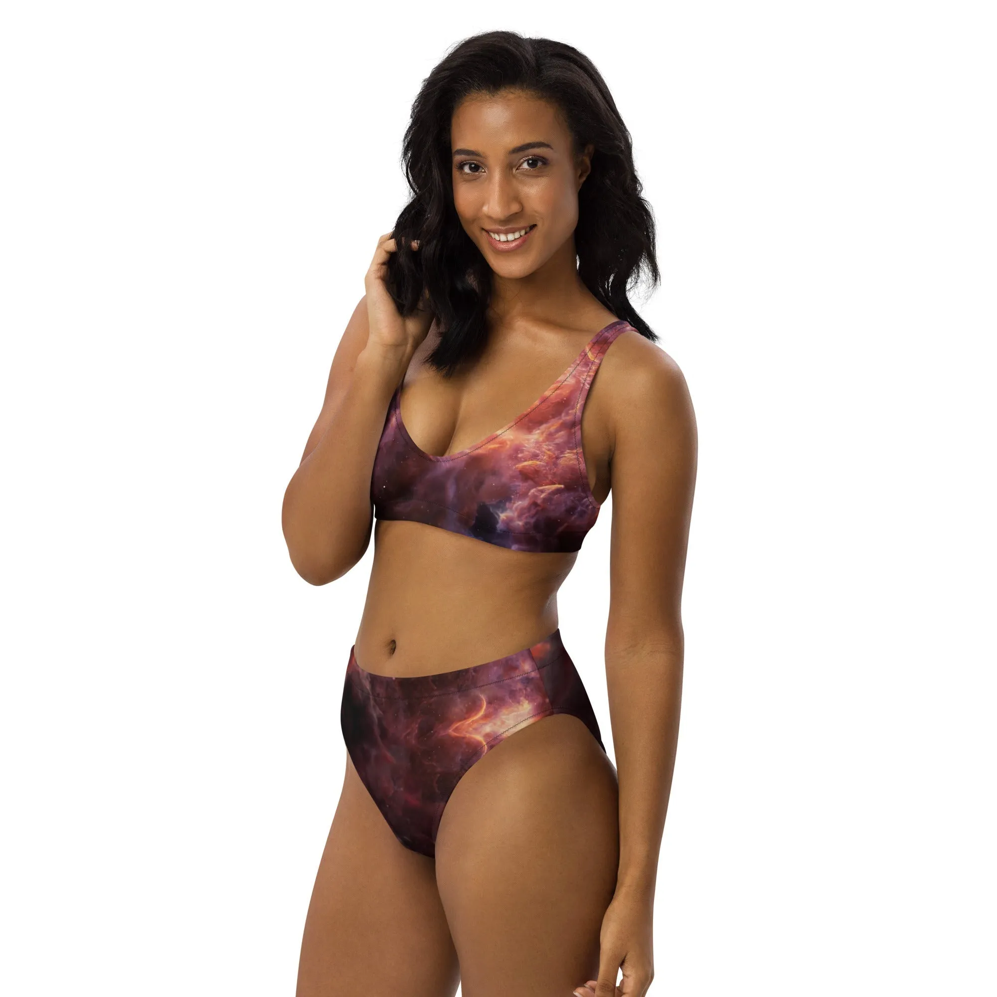 Recycled high-waisted bikini | Intergalactic Space Force 2 | Nebula