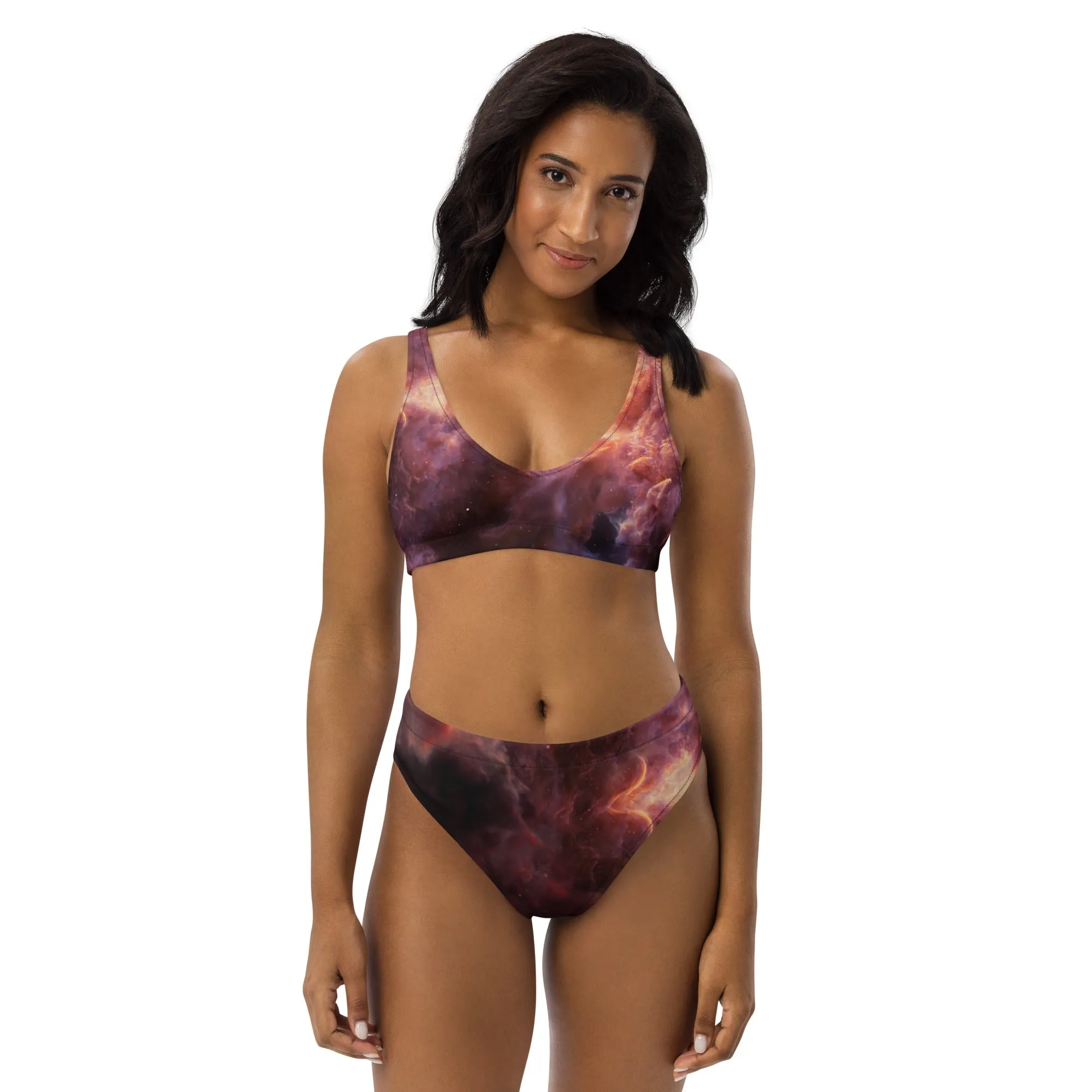 Recycled high-waisted bikini | Intergalactic Space Force 2 | Nebula