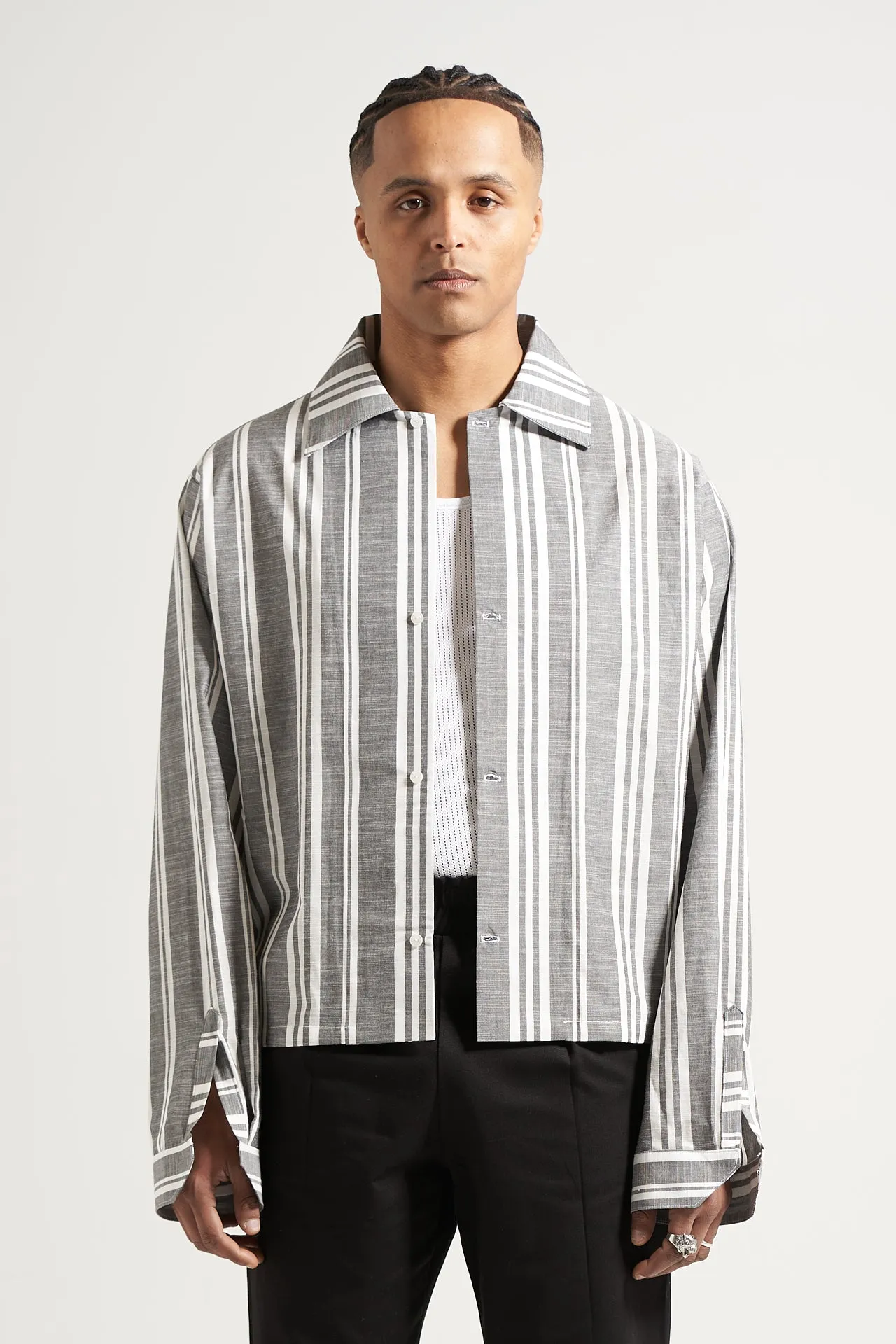 The Ghost Stripe Flow Shirt