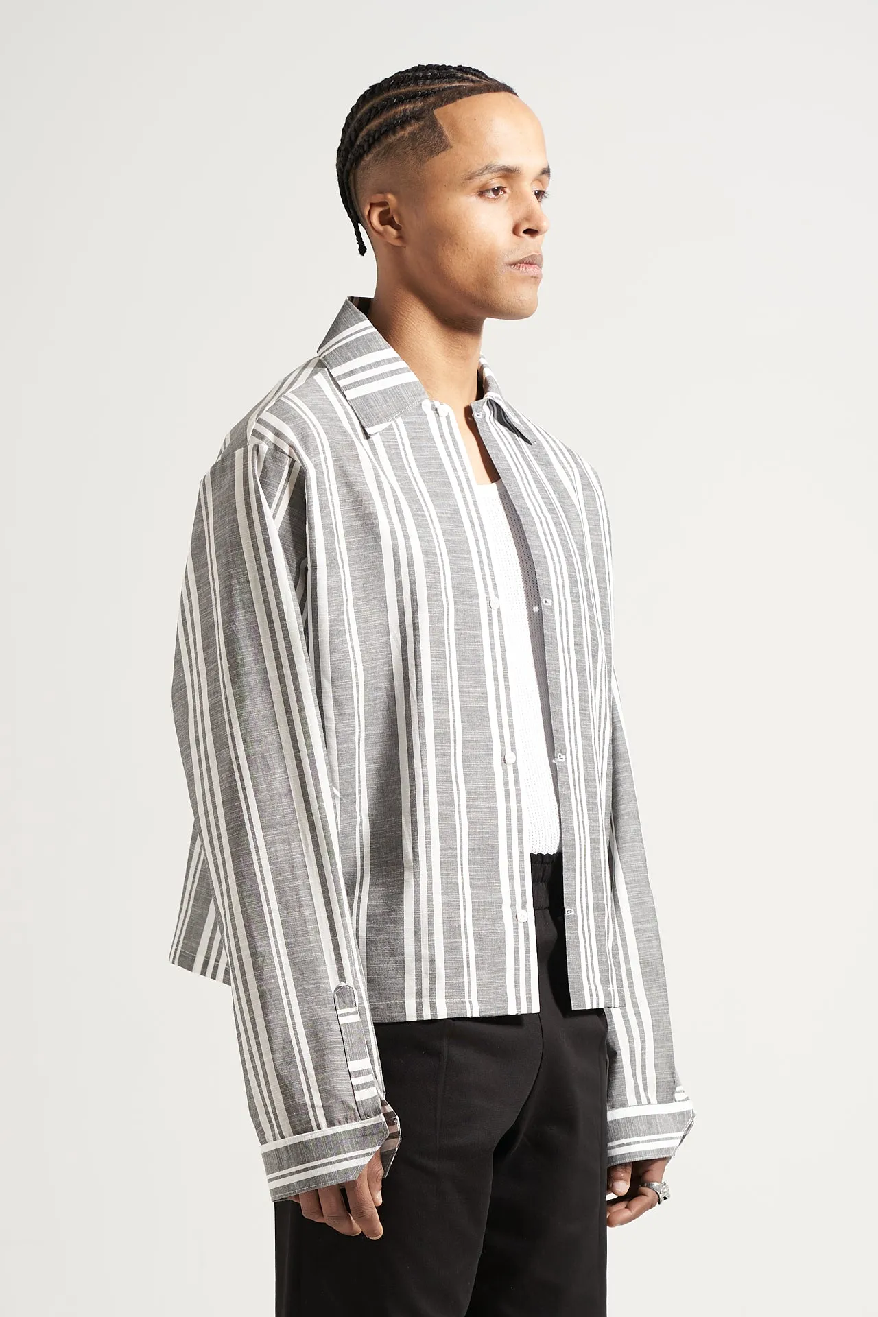 The Ghost Stripe Flow Shirt