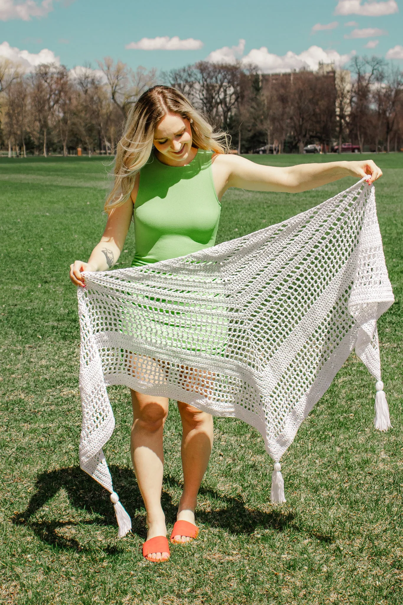Tilstone Triangle Wrap Crochet Pattern