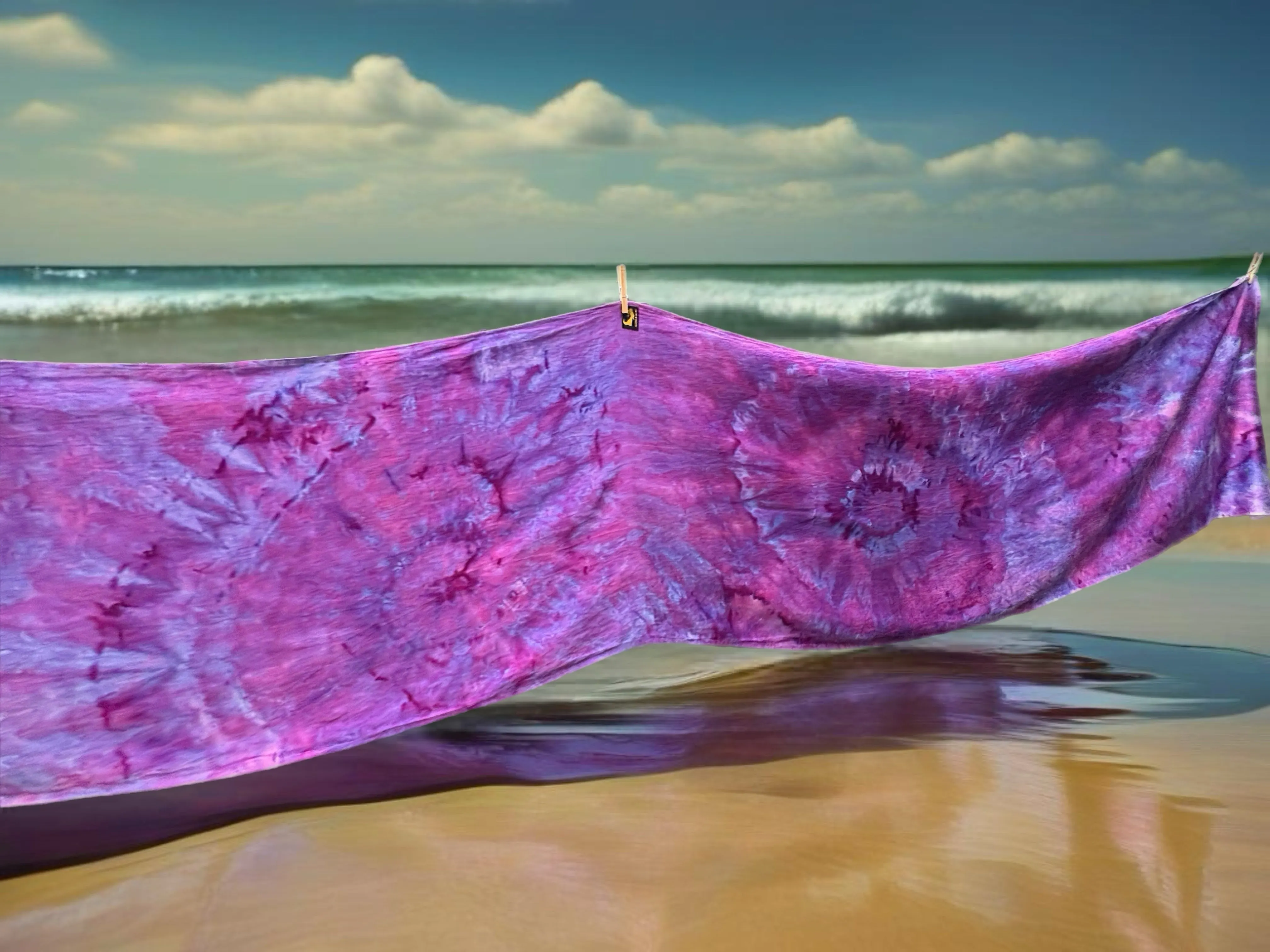 Unicorn Dreamer, Woven Wrap, Black Label, Spring Tide Collection, Size 4 , WW1