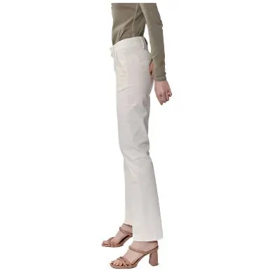 Women's DearJohn Hampton Mid Rise Trouser Cut Ankle Pant DPM22C410IVY